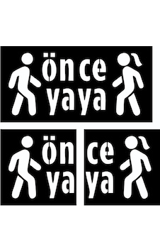 Önce Yaya Şablonu Alüminyum Boya Şablonu Önce Yaya Sembolü Üretimi 100x200 Cm İki Parça Önce Yaya Şablonu Alüminyum Boya Şablonu Önce Yaya Sembolü Üretimi 100x200 Cm İki Parça