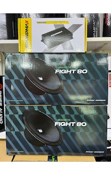 Machete Fıght -80 20cm İki Takım Midrange 260w Sx-lm4125.4 4x125rms Machete Fıght -80 20cm İki Takım Midrange 260w Sx-lm4125.4 4x125rms