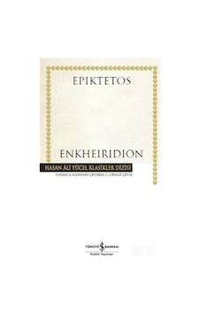 Enkheiridion (Karton Kapak) / Epiktetos 9786052958469 Enkheiridion (Karton Kapak) / Epiktetos 9786052958469