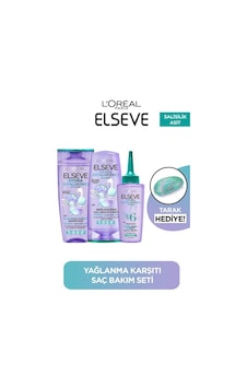 Elseve Hyaluron Pure Yağlanma Karşıtı Arındırıcı Bakım Seti + Tarak