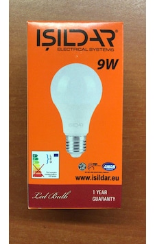 Işıldar 9W Led Ampul