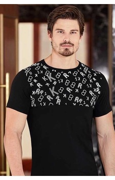 Alfa Aksesuar 03 Berrak Erkek T-shirt 4041 siyah Alfa Aksesuar 03 Berrak Erkek T-shirt 4041 siyah