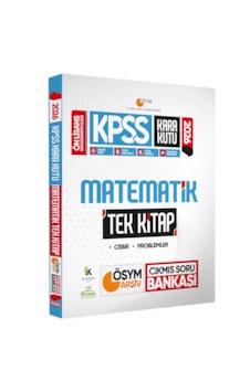 2026 Kpss Önlisans/ortaöğretim Kara Kutu Matematik Tek Kitap Ösym Çıkmış Soru Bankası Özetli Çözümlü 2026 Kpss Önlisans/ortaöğretim Kara Kutu Matematik Tek Kitap Ösym Çıkmış Soru Bankası Özetli Çözümlü