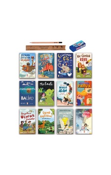 Timaş Çocuk Çantamdan Fil Çıktı - Uzaya Giden Tren - Balino - Faruk - Hayallere Uçuran Kanatlar Set 12 Kitap Timaş Çocuk Çantamdan Fil Çıktı - Uzaya Giden Tren - Balino - Faruk - Hayallere Uçuran Kanatlar Set 12 Kitap