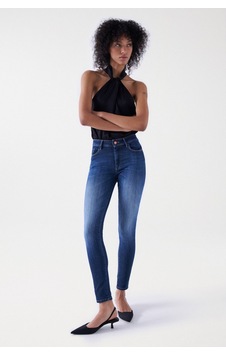 Salsa Jeans İndigo Kadın Düz Denim Pantolon 21005368-destiny Skinny Salsa Jeans İndigo Kadın Düz Denim Pantolon 21005368-destiny Skinny