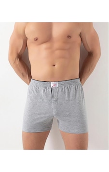 6 Adet Donex Erkek Pamuklu Düz Renk Penye Boxer 2303 Gri 6 Adet Donex Erkek Pamuklu Düz Renk Penye Boxer 2303 Gri