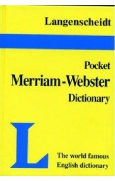 Pocket Merriam-Webster Dictionary İng'Den İng'Ye - Langenscheidt Pocket Merriam-Webster Dictionary İng'Den İng'Ye - Langenscheidt