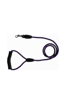 Üçlü Sarmallı Köpek Gezdirme Halatı 1 Cm-120 Cm Mor Üçlü Sarmallı Köpek Gezdirme Halatı 1 Cm-120 Cm Mor