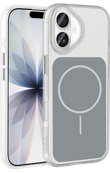 Apple Uyumlu iPhone 17 Kılıf Metal Buton Tasarımlı Zore İkonik Sert Silikon Kapak Gri Apple Uyumlu iPhone 17 Kılıf Metal Buton Tasarımlı Zore İkonik Sert Silikon Kapak Gri