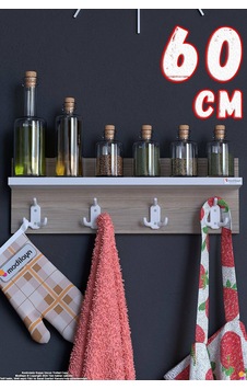 Kedi 12 Kancalı Mutfak Askısı 3'lü Set 56,4x19 Cm - Şık Tasarım, Çok Amaçlı Düzenleyici Ve Yer Tasarrufu Beyaz Kedi 12 Kancalı Mutfak Askısı 3'lü Set 56,4x19 Cm - Şık Tasarım, Çok Amaçlı Düzenleyici Ve Yer Tasarrufu Beyaz