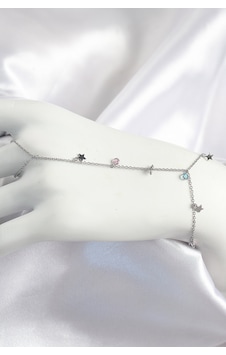 Pirinç Renkli Zirkon Taşlı Sallantılı Yıldızlı Model Gümüş Renk Kadın Şahmeran Altın Pirinç Renkli Zirkon Taşlı Sallantılı Yıldızlı Model Gümüş Renk Kadın Şahmeran Altın
