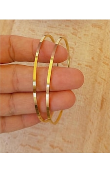 2li Ajda Bileklik Ajda 2'li Gold Kadın İnce Ajda Bilezik - 3155-2 Çok Renkli 2li Ajda Bileklik Ajda 2'li Gold Kadın İnce Ajda Bilezik - 3155-2 Çok Renkli