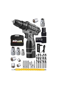 Germany Darbeli Ex-torq 58 V 6 Ah Otomatik Korumalı Metal Şanzuman Çift Akülü Şarjlı Matkap 27 Parça Set Germany Darbeli Ex-torq 58 V 6 Ah Otomatik Korumalı Metal Şanzuman Çift Akülü Şarjlı Matkap 27 Parça Set