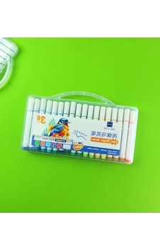36 Renkli Akrilik Marker Kalem Seti, Yaratıcılığınızı Geliştirin