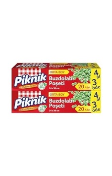 Piknik Buzdolabı Poşeti 4al3öde Orta 20'li Piknik Buzdolabı Poşeti 4al3öde Orta 20'li