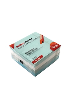 Noki Memo 75X75 Pastel Buzul Yapışkanlı Küp Blok 400 Yaprak Noki Memo 75X75 Pastel Buzul Yapışkanlı Küp Blok 400 Yaprak