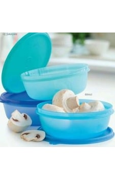 Tuperware 600 Ml 3'Lü Şeker Kaplar Mavi Sıkı Kapak Tuperware 600 Ml 3'Lü Şeker Kaplar Mavi Sıkı Kapak