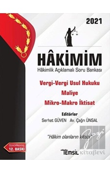 Hkimim Vergi Hukuku Vergi Usul Hukuku Maliye Mikro İktisat Makro İktisat- Temsil Kitap