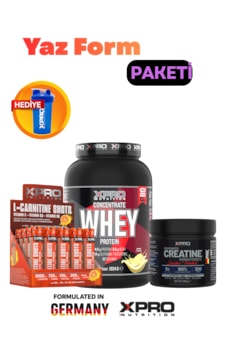 Xpro Nutrition Whey Muz 1024gr + Creatıne 250gr + L-carnıtıne Shots Xpro Nutrition Whey Muz 1024gr + Creatıne 250gr + L-carnıtıne Shots