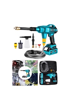 Dragro Alman DRG-999XS Mavi X-series 999 VF 20 Ah 100 Bar Kömürsüz Motor Şarjlı Oto Yıkama Makinesi Çift Akülü Dragro Alman DRG-999XS Mavi X-series 999 VF 20 Ah 100 Bar Kömürsüz Motor Şarjlı Oto Yıkama Makinesi Çift Akülü