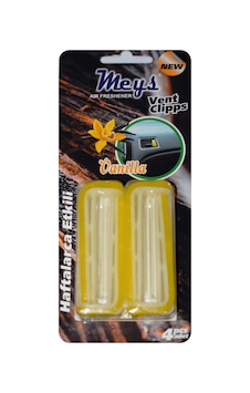 Meys Kalorifer Petek Kokusu Klips Mandallı Vanilla 1 Paket 4 Adet Meys Kalorifer Petek Kokusu Klips Mandallı Vanilla 1 Paket 4 Adet