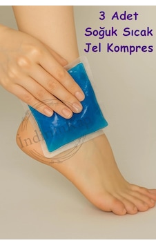 3 Adet Termojel Sıcak Soğuk Kompres Jel Buz Paketi, 3 Adet Soğutucu Jel Isıtıcı Jel Kompres 13x13cm 3 Adet Termojel Sıcak Soğuk Kompres Jel Buz Paketi, 3 Adet Soğutucu Jel Isıtıcı Jel Kompres 13x13cm