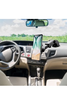 Plentiful 360 Derece Dönen Torpido Üstü Uzunluk Ayarlamalı Vantuzlu Teleskopik Araç Telefon Tutucu Plentiful 360 Derece Dönen Torpido Üstü Uzunluk Ayarlamalı Vantuzlu Teleskopik Araç Telefon Tutucu