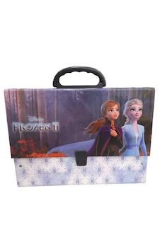 Keskin Color Saplı Kutu Dosya Frozen 2 Resim Çantası Keskin Color Saplı Kutu Dosya Frozen 2 Resim Çantası