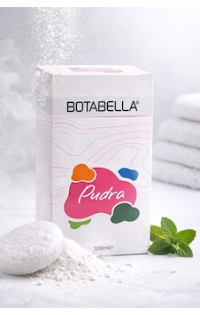 Botabella Pudra 500 Ml Profesyonel Vücut Pudrası Ter Önleyici Ferahlatıcı Bakım 00