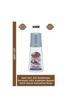 Grey Cat Özel Seri Stil Kendinden Parlayan Likit Ayakkabı Boyası İdeal Seçim Sunumluk Boya Çok Renkli Grey Cat Özel Seri Stil Kendinden Parlayan Likit Ayakkabı Boyası İdeal Seçim Sunumluk Boya Çok Renkli