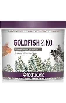 Reeflowers Goldfish Koi Granül Balık Yemi 100 Gram Reeflowers Goldfish Koi Granül Balık Yemi 100 Gram