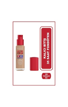 Rimmel London Lasting Finish Fondöten 200 Soft Beige Rimmel London Lasting Finish Fondöten 200 Soft Beige
