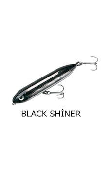 Heddon Super Spook Jr. Su Üstü Suni Yem Black Shiner Heddon Super Spook Jr. Su Üstü Suni Yem Black Shiner