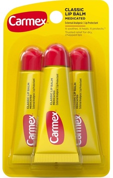 Carmex Classic Dudak Balsamı Tüp 3 x 10 G Carmex Classic Dudak Balsamı Tüp 3 x 10 G