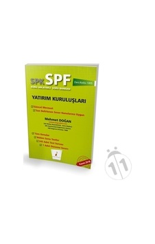 Pelikan Yayınevi Spk - Spf Yatırım Kuruluşları Konu Anlatımlı Pelikan Yayınevi Spk - Spf Yatırım Kuruluşları Konu Anlatımlı
