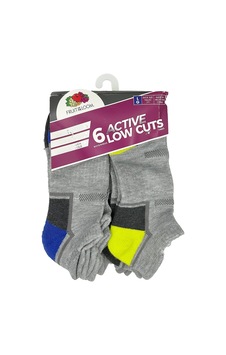 Fruit Of The Loom Active Low Cuts Çorap 6lı Paket L Çok Renkli