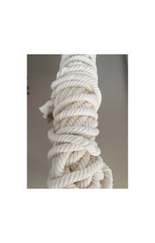 12mm Pamuk Halat 16 Metre Gökkuşağı İpi