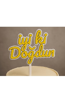 Doğum Günü Pastası Süsü