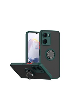 Vivo Y02s Uyumlu Kılıf Yüzüklü Standlı Extra Darbe Koruma Sert Silikon Kapak - Yeşil Yeşil Vivo Y02s Uyumlu Kılıf Yüzüklü Standlı Extra Darbe Koruma Sert Silikon Kapak - Yeşil Yeşil