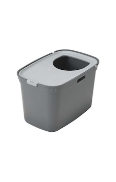 Moderna Top Cat Üstten Girişli Kapalı Kedi Tuvaleti Gri/koyu Gri 59cm Moderna Top Cat Üstten Girişli Kapalı Kedi Tuvaleti Gri/koyu Gri 59cm