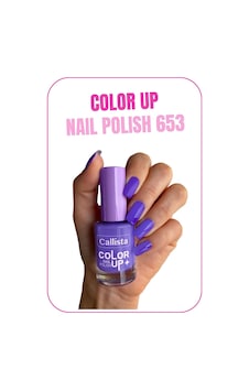 Callista Color Up Nail Polish Oje 653 Flashbacks - Mor Callista Color Up Nail Polish Oje 653 Flashbacks - Mor