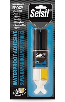 Selsil Epoxy Waterproof Suya Dayanıklı Yapıştırıcı 28 G Selsil Epoxy Waterproof Suya Dayanıklı Yapıştırıcı 28 G