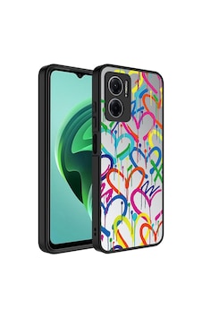 Xiaomi Redmi Note 11e Kılıf Aynalı Desenli Kamera Korumalı Parlak Zore Mirror Kapak Kalp Xiaomi Redmi Note 11e Kılıf Aynalı Desenli Kamera Korumalı Parlak Zore Mirror Kapak Kalp