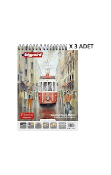 Bigpoint Sanatsal Resim Defteri 135 Gram 25x35cm - 25 Yaprak X 3 Adet Bigpoint Sanatsal Resim Defteri 135 Gram 25x35cm - 25 Yaprak X 3 Adet