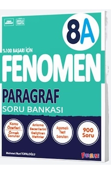 8. Sınıf Paragraf A Fenomen Soru Bankası Fenomen Okul Yayınları