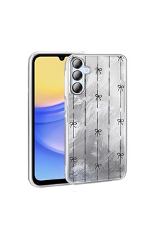 Galaxy Uyumlu A15 Kılıf Desenli Zore Mep Kapak Küçük Fiyonk Galaxy Uyumlu A15 Kılıf Desenli Zore Mep Kapak Küçük Fiyonk