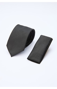 İmza Siyah Desenli 7 Cm Kravat 1090260125 İmza Siyah Desenli 7 Cm Kravat 1090260125