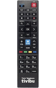 Tivibu Home+Tv Apps Tuşlu Uydu Alıcı Kumandası Tivibu Home+Tv Apps Tuşlu Uydu Alıcı Kumandası