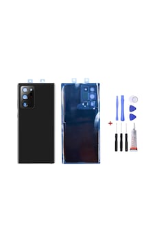 Samsung Note 20 Ultra Kamera Camlı Siyah Uyumlu Arka Cam Kapak Pil Kapağı Tamir Set B7000 Set Siyah Samsung Note 20 Ultra Kamera Camlı Siyah Uyumlu Arka Cam Kapak Pil Kapağı Tamir Set B7000 Set Siyah