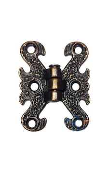 Zamak Kelebek Menteşe - Küçük, 30x40mm, Oksit, 1 Adet Zamak Kelebek Menteşe - Küçük, 30x40mm, Oksit, 1 Adet